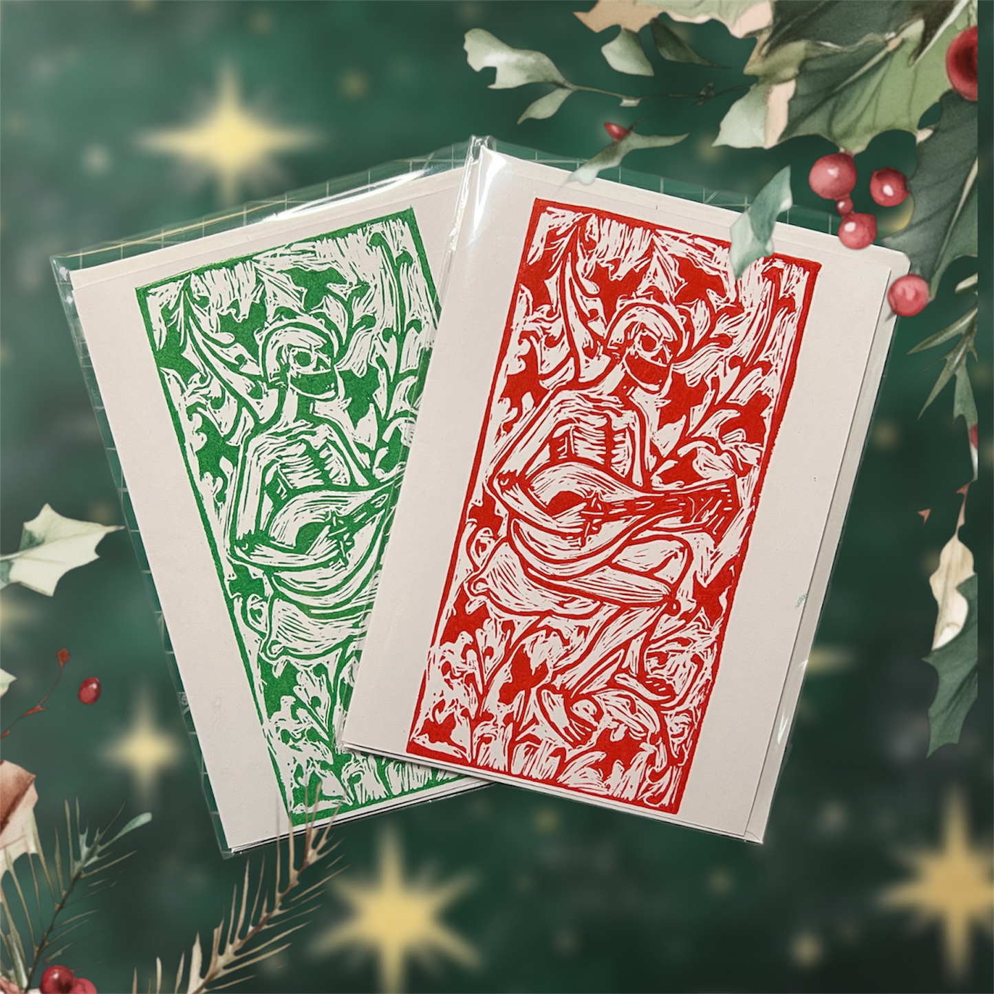 “The Lute Player” Card