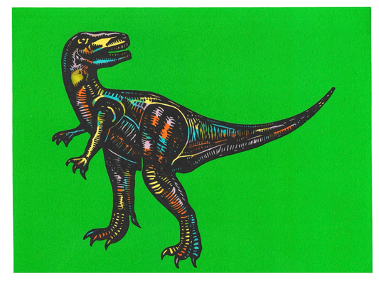 “PIATNITZKYSAURUS” Screen Print