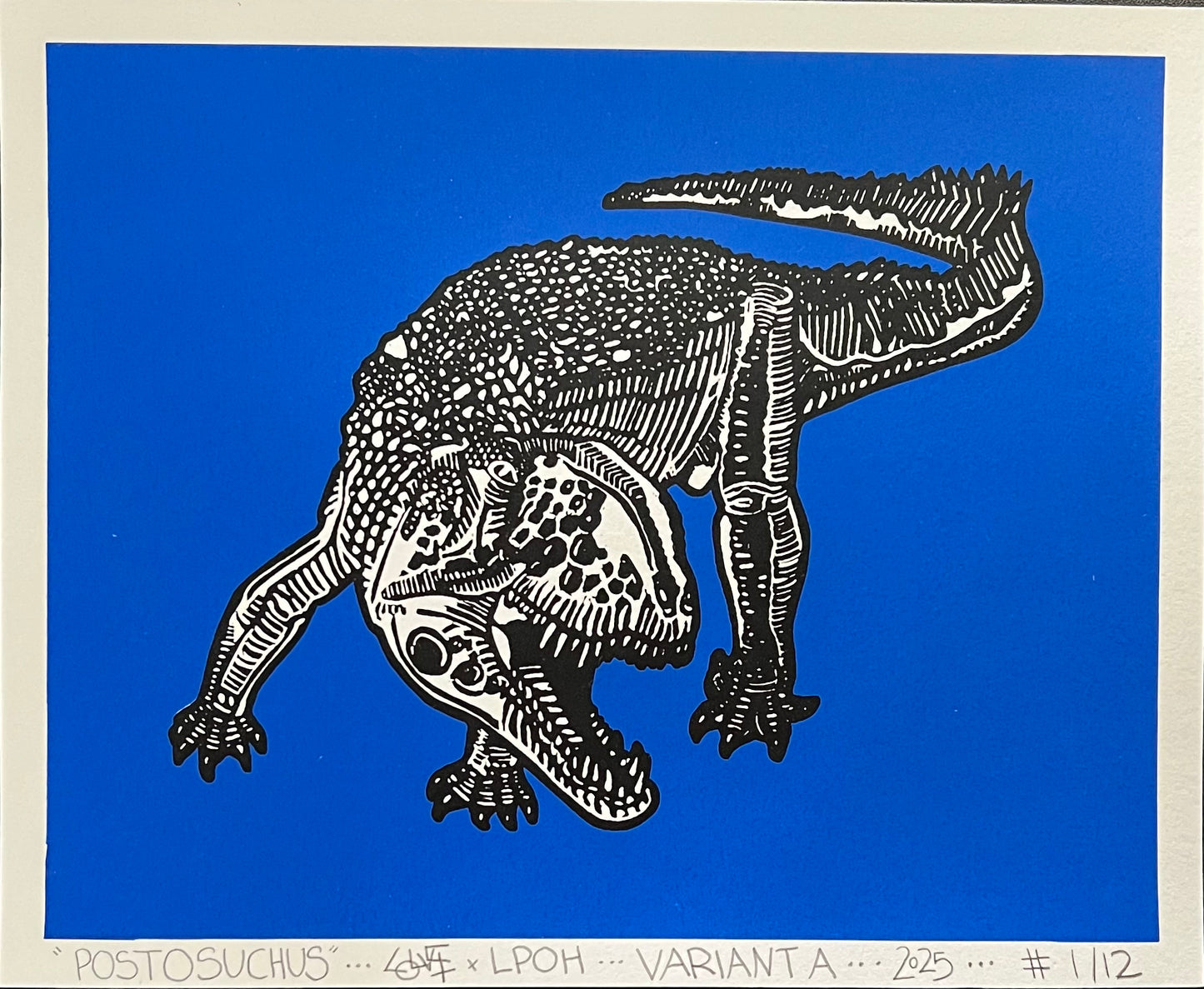 POSTOSUCHUS Screen Print