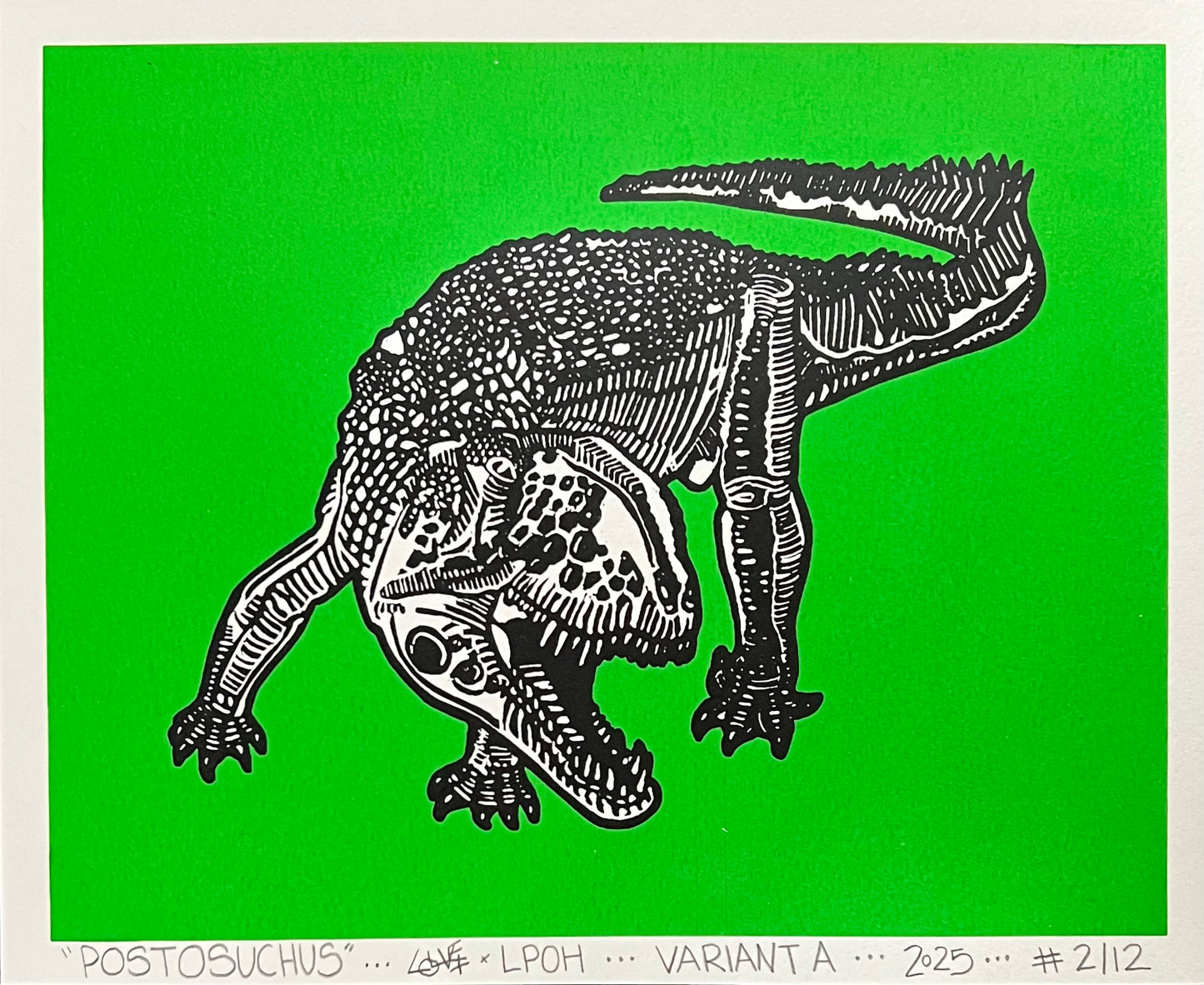 POSTOSUCHUS Screen Print