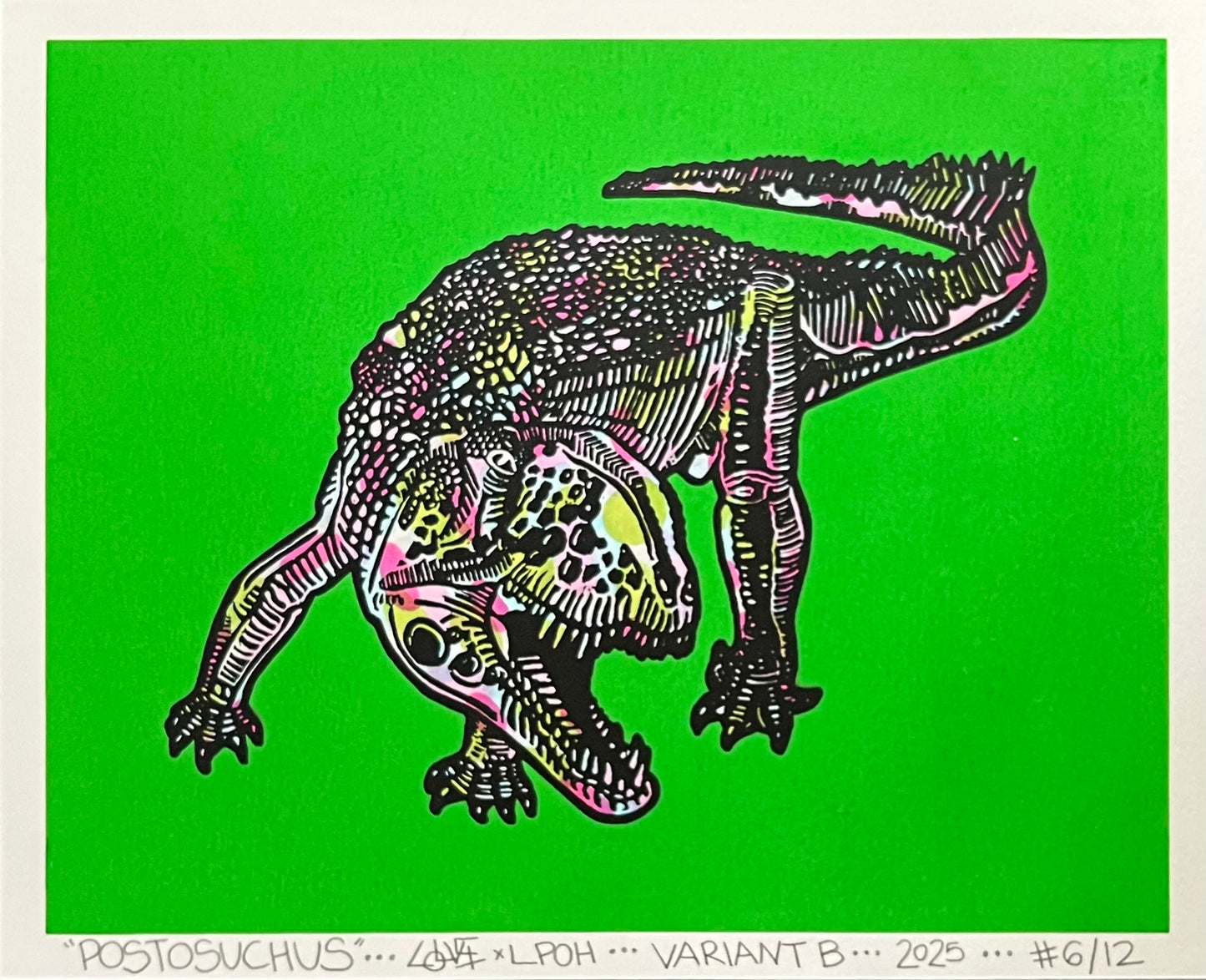 POSTOSUCHUS Screen Print