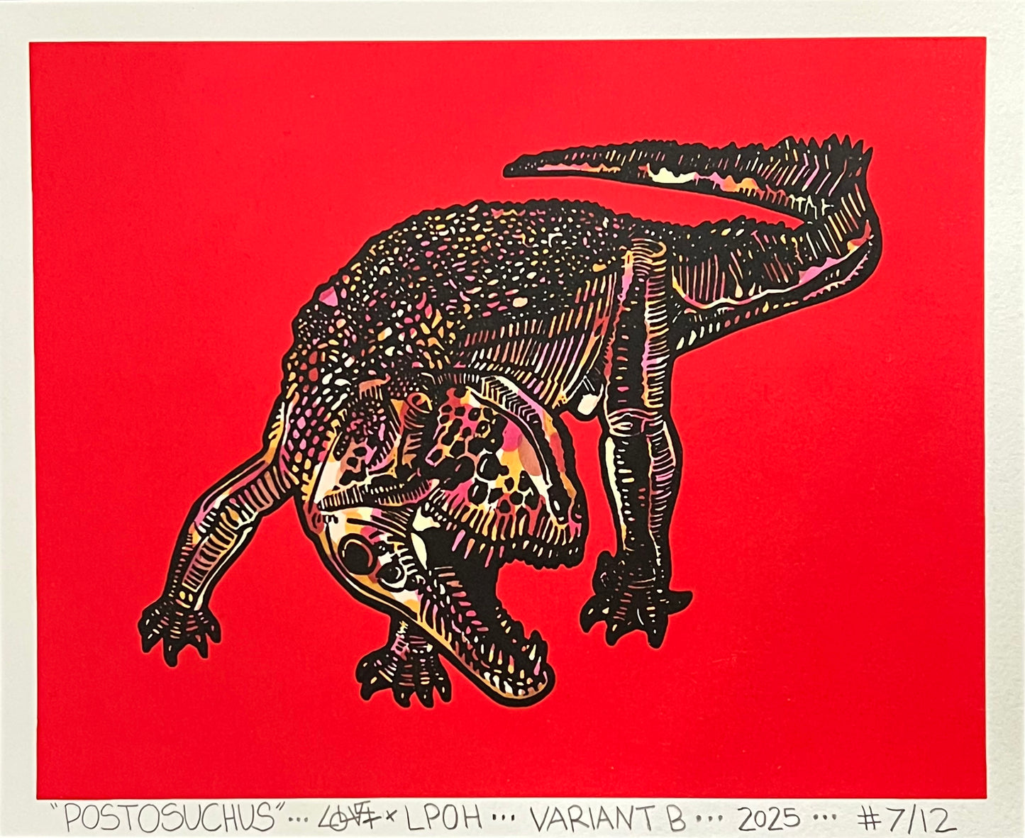 POSTOSUCHUS Screen Print