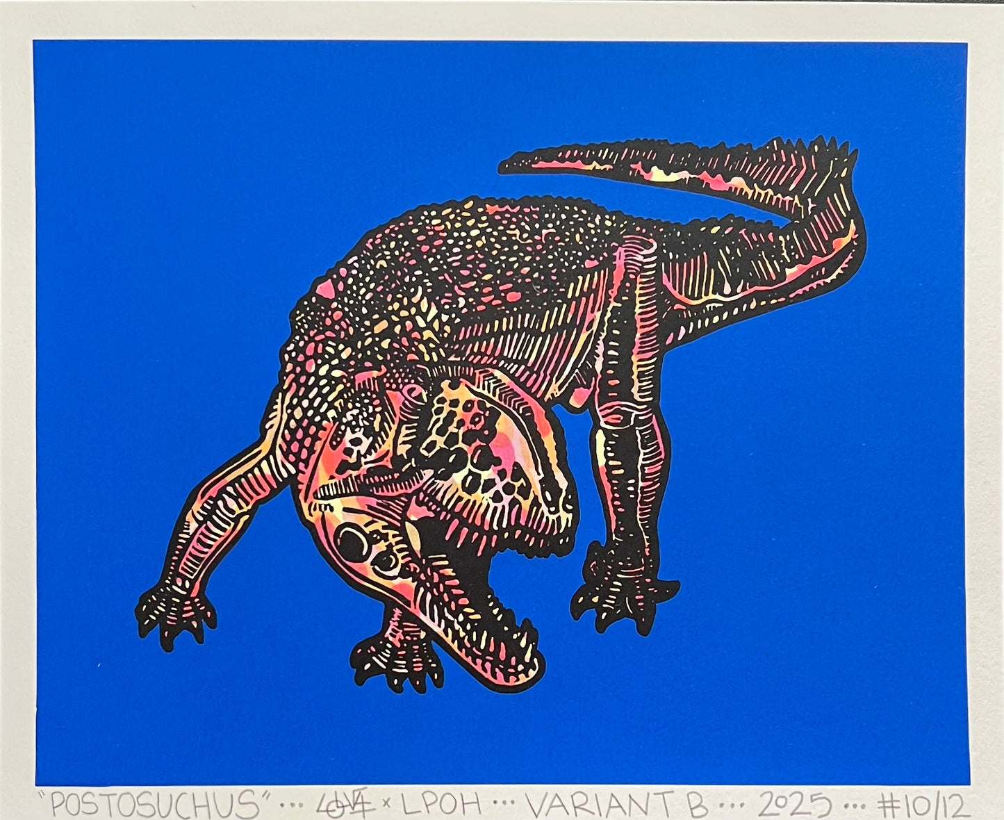 POSTOSUCHUS Screen Print