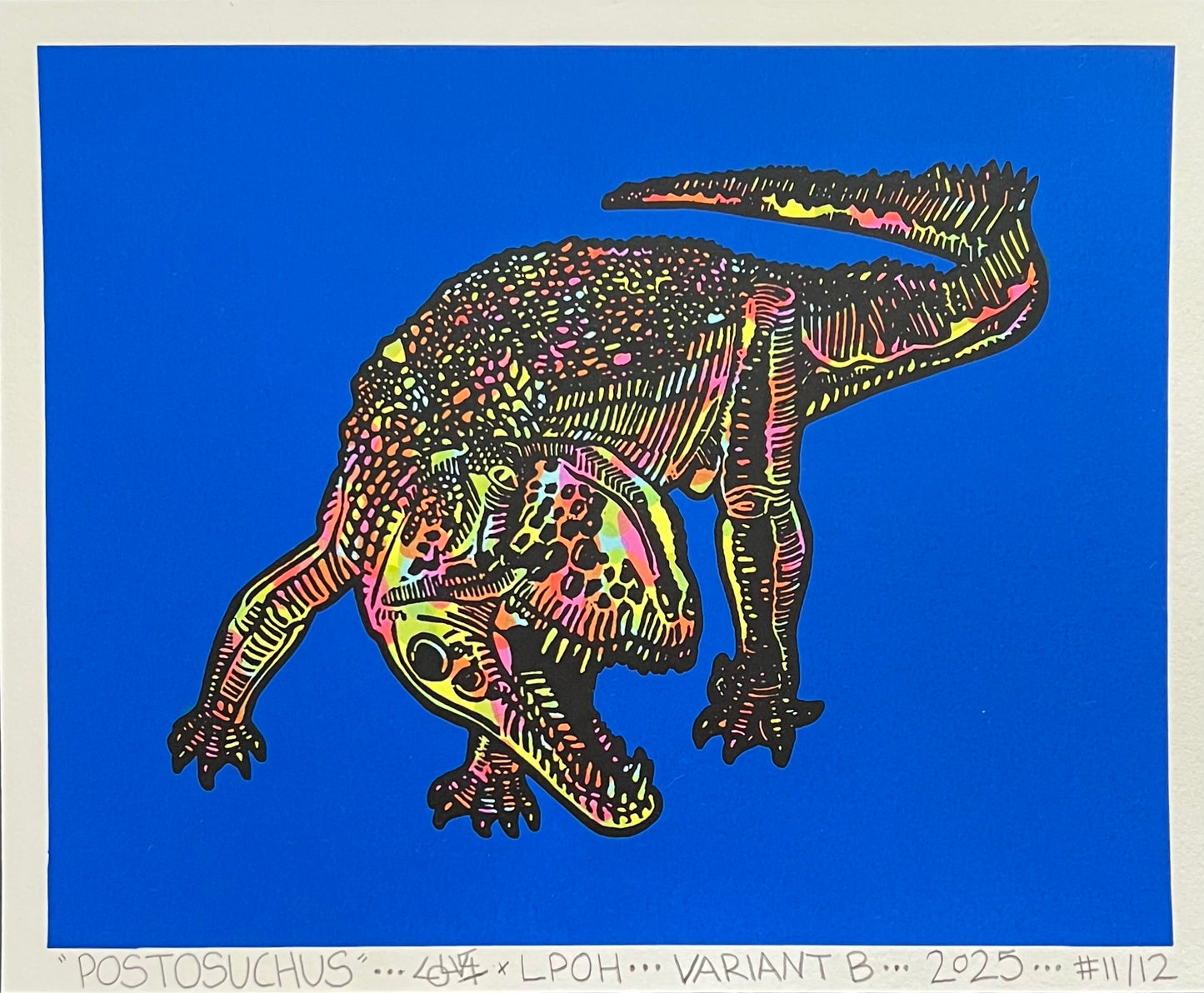 POSTOSUCHUS Screen Print