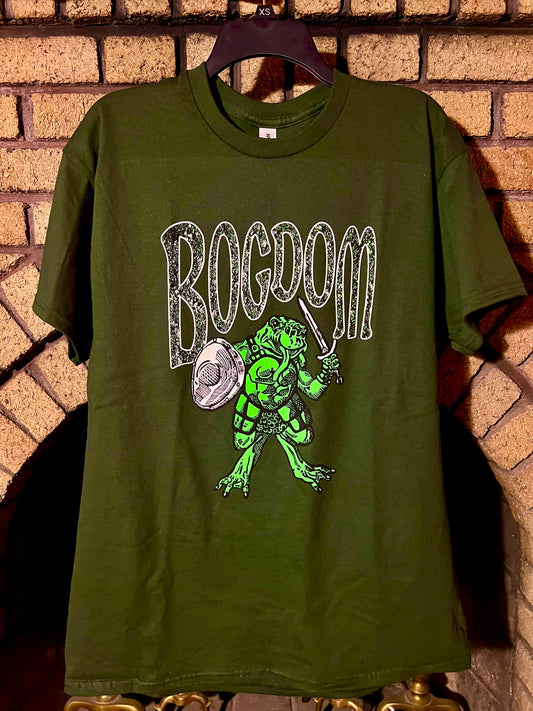 Bogdom Screen-Printed T-Shirt