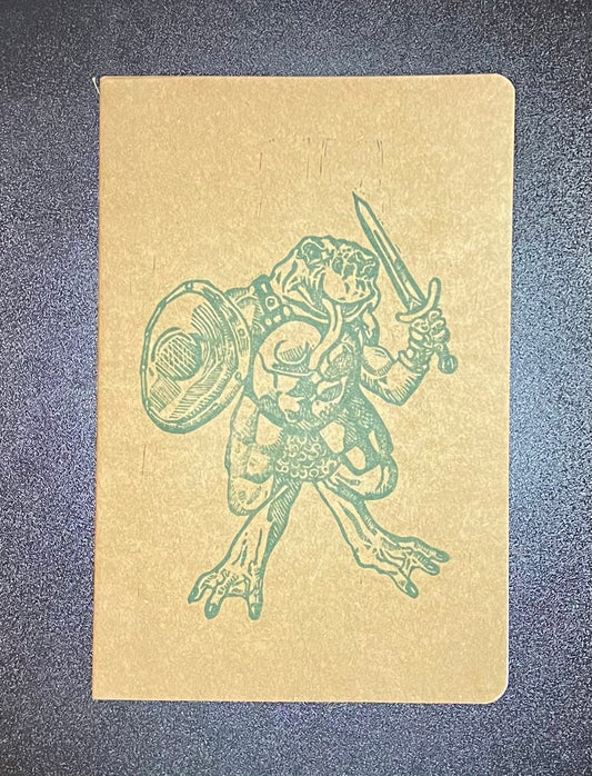 Bullywug Linocut Sketchbook