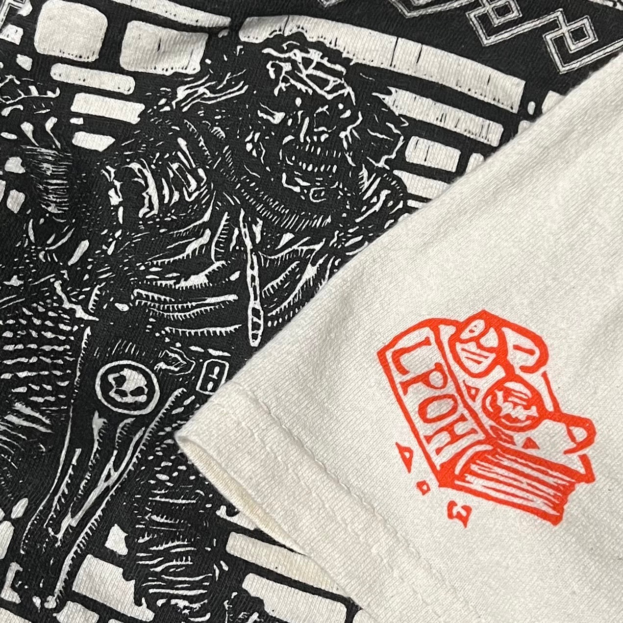 FAIRE - Framed Lich Screen-Printed T-Shirt