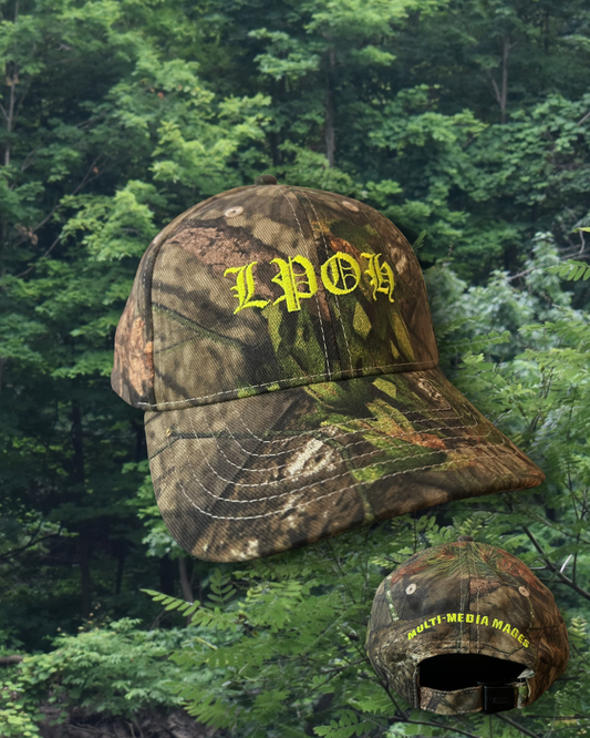 LPOH Embroidered Camo Hat
