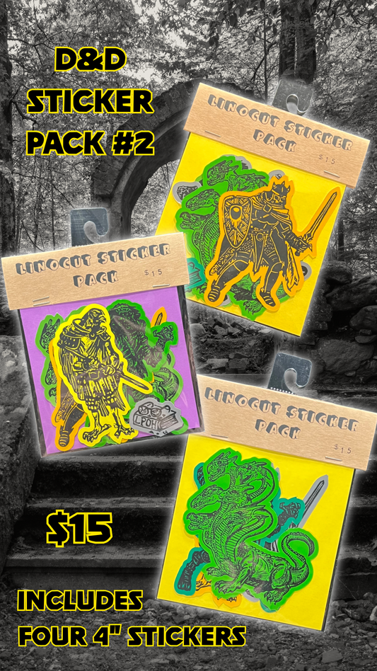 D&D Sticker Pack #2